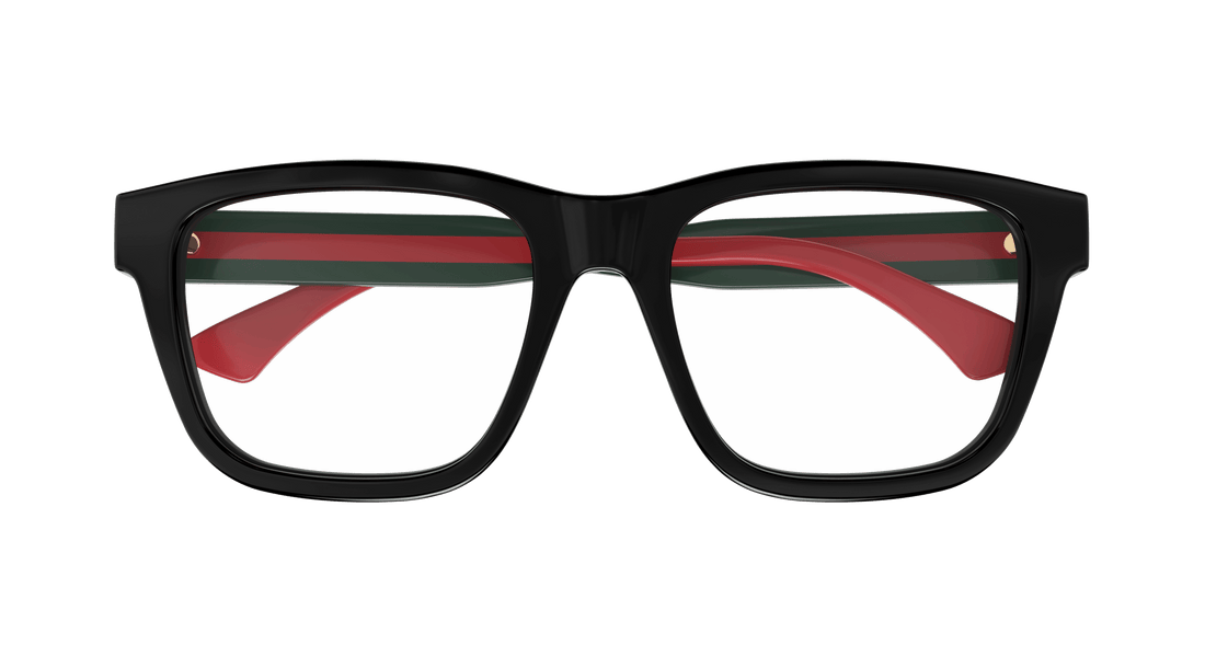 Prescription glasses gucci gg1870o 005 negro square masculino size 56mm - Detailed view