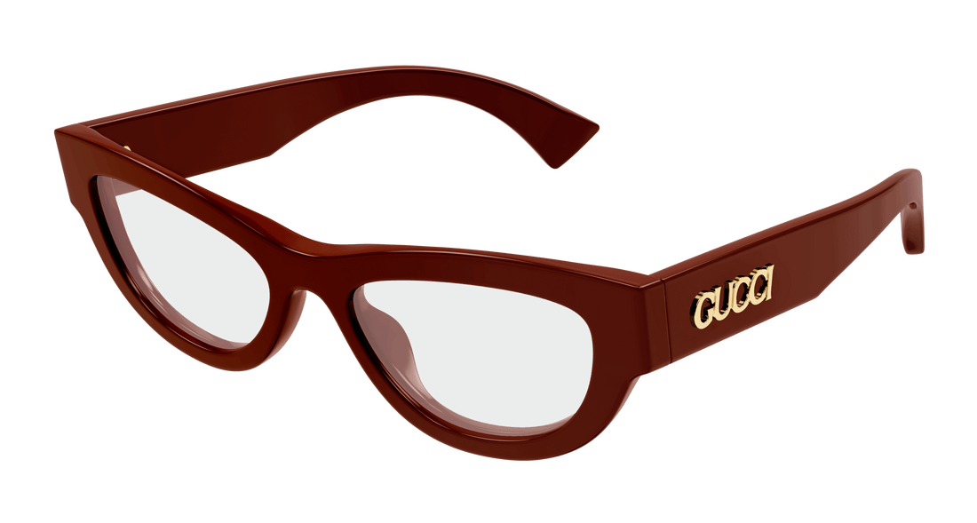 Óculos graduados gucci gg1836o 003 burdeos cat eye femenino tamanho 51mm - Vista principal