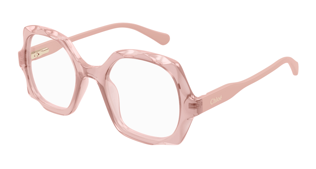 Glasögon chloé cc0026o 002 rojo square infantil storlek 45mm - Huvudvy