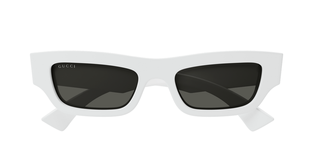 Occhiali da sole gucci gg1839s 005 blanco square masculino taglia 52mm - Vista dettagliata