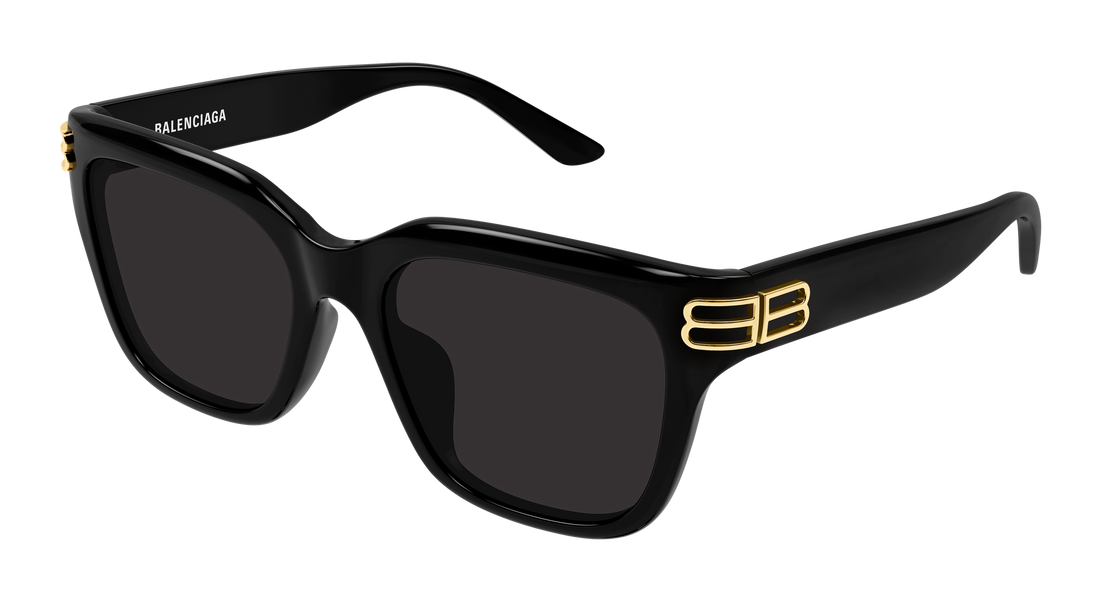 Sunglasses balenciaga bb0433sk 001 negro rectangular / squared femenino size 56mm - Main view