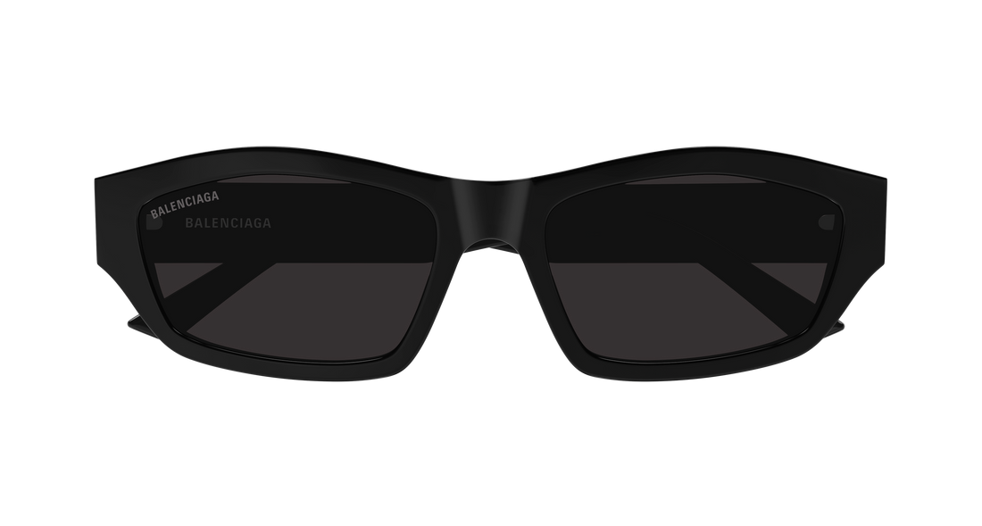 Lunettes de soleil balenciaga bb0448sk 001 negro geometric unisex taille 57mm - Vue détaillée