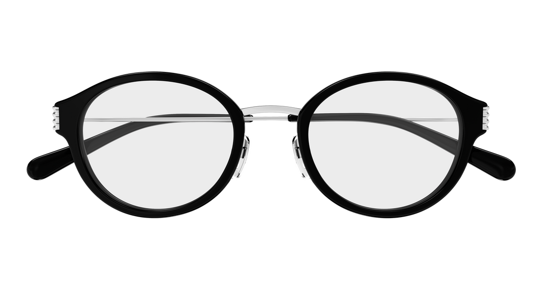Prescription glasses gucci gg1999oj 001 negro round/oval/panthos femenino size 49mm - Detailed view