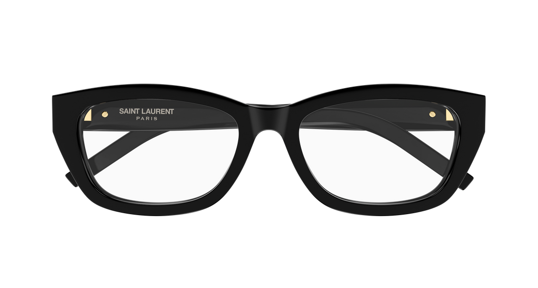 Gafas graduadas saint laurent sl m153 opt 001 negro cat eye femenino talla 55mm - Vista de detalle