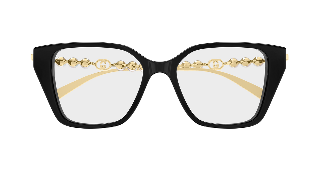 Occhiali da vista gucci gg1969o 001 negro cat eye femenino taglia 51mm - Vista dettagliata