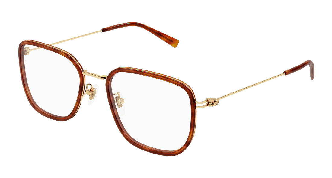 Occhiali da vista gucci gg1852oa 002 havana square unisex taglia 53mm - Vista principale