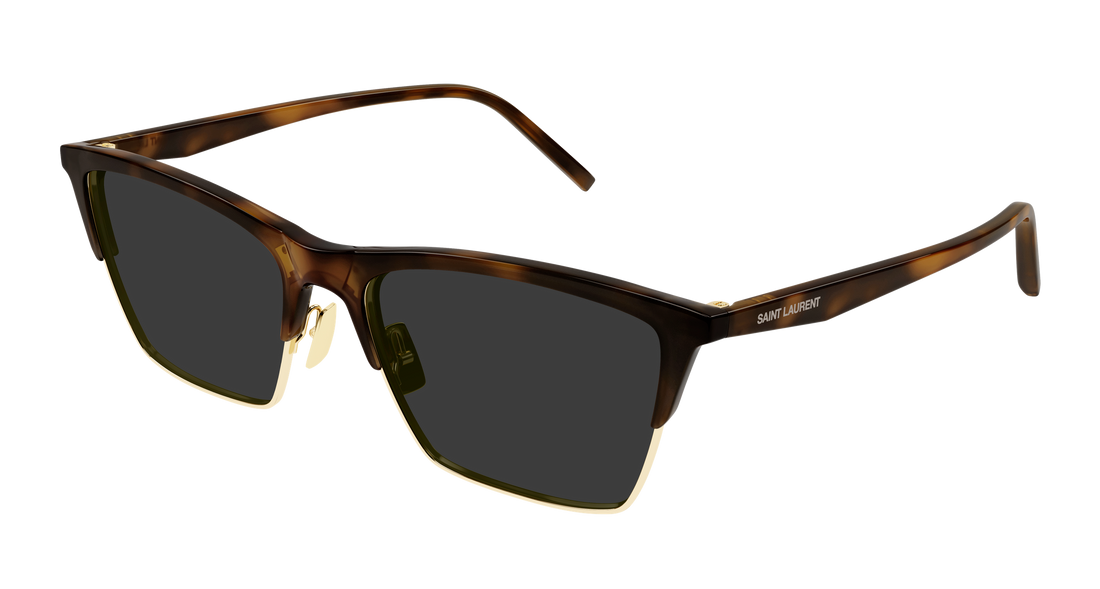 Occhiali da sole saint laurent sl 767 004 havana cat eye femenino taglia 55mm - Vista principale