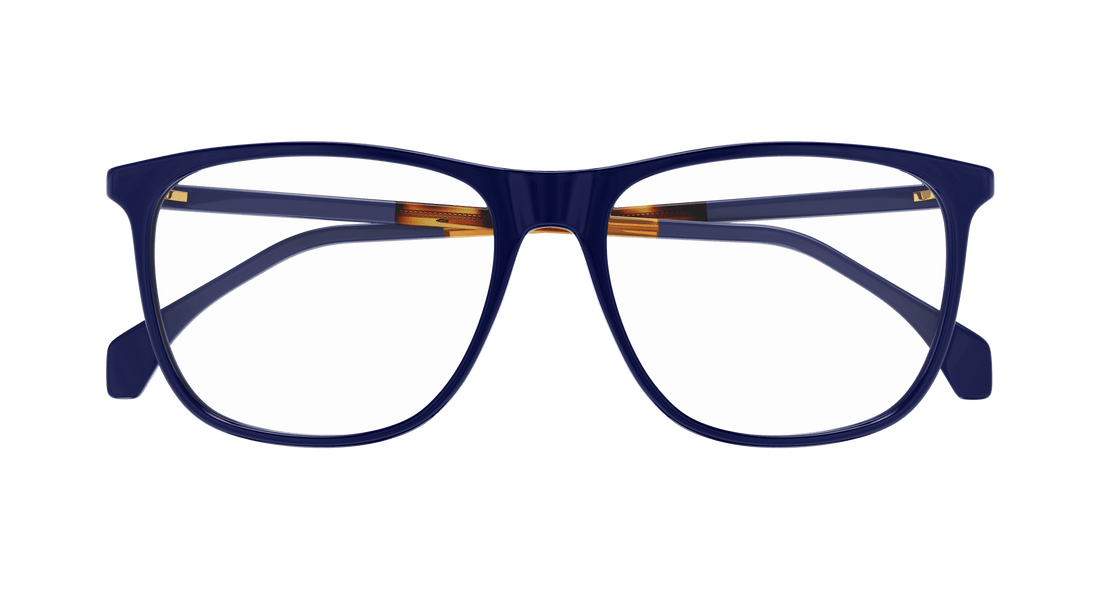 Brillen gucci gg0554o 011 azul square masculino maat 55mm - Detailaanzicht