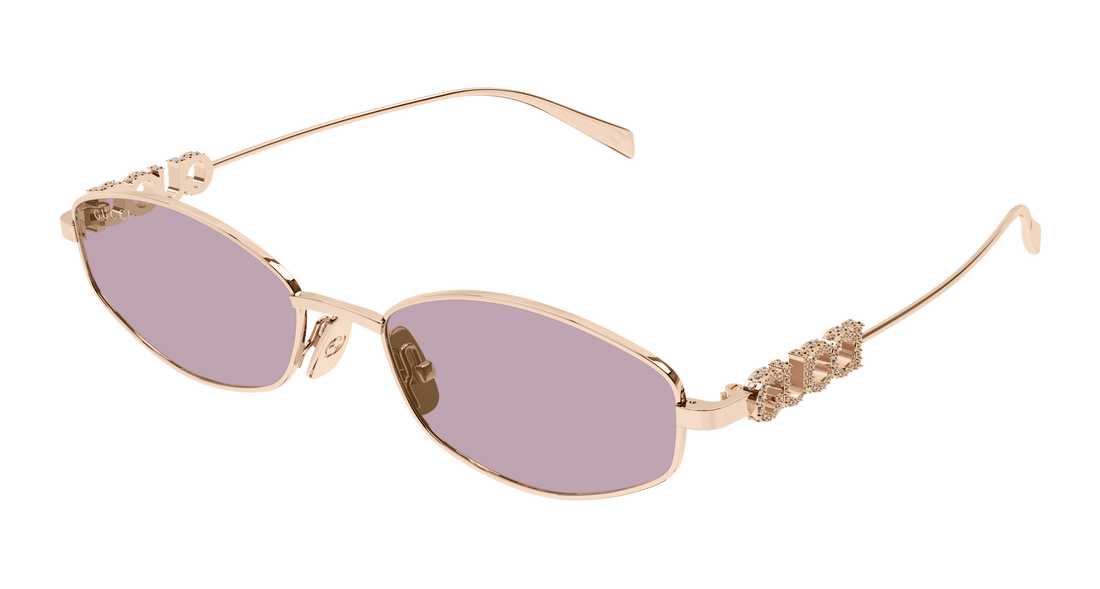 Occhiali da sole gucci gg1802s 003 dorado round femenino taglia 55mm - Vista principale