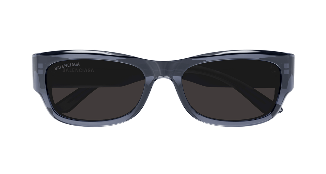 Occhiali da sole balenciaga bb0390sk 003 gris square masculino taglia 56mm - Vista dettagliata