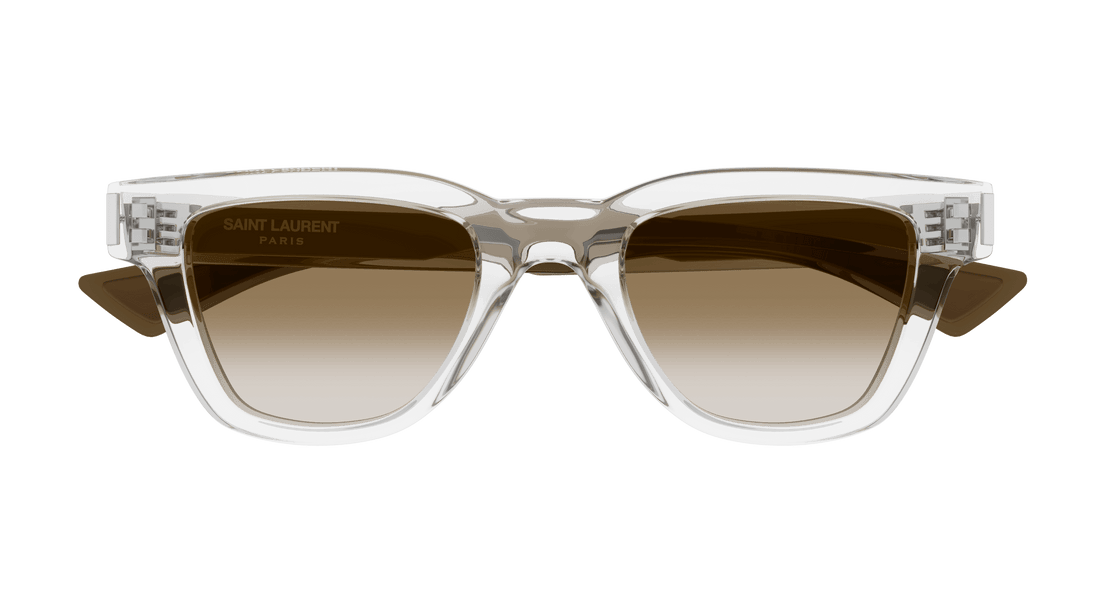 Gafas de sol saint laurent sl 789 jacques 003 transparente square masculino talla 47mm - Vista de detalle