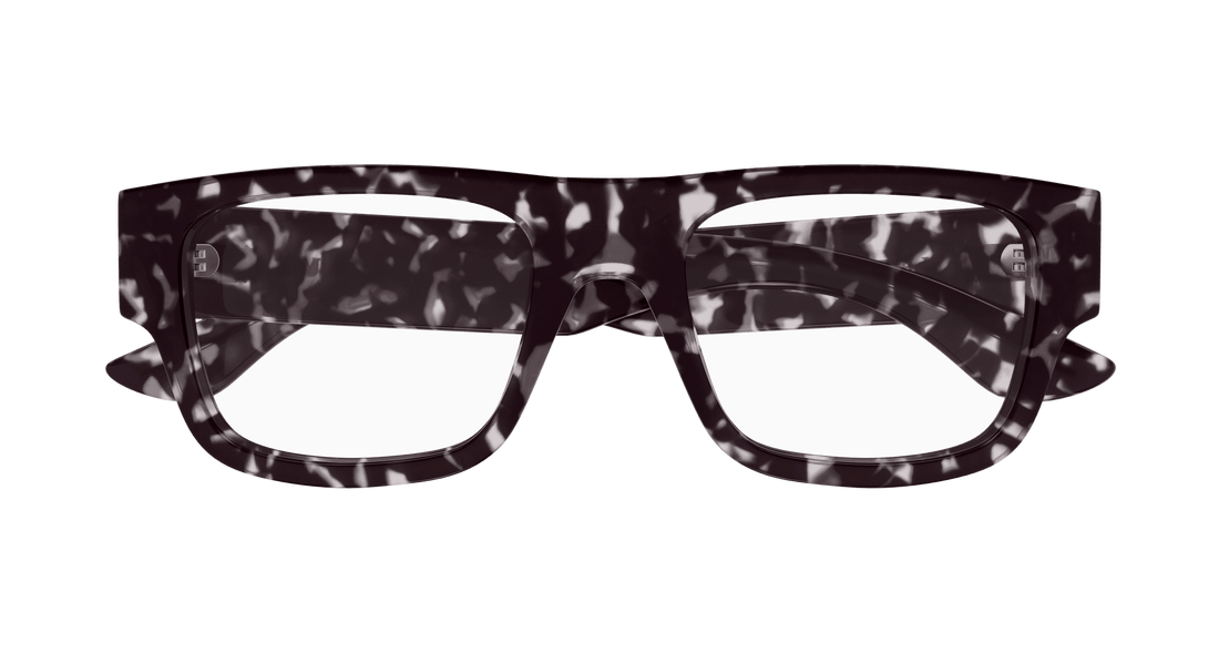 Occhiali da vista alexander mcqueen am0511o 002 havana square masculino taglia 53mm - Vista dettagliata