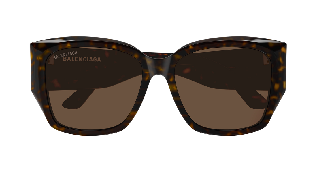 Sunglasses balenciaga bb0445sk 004 havana butterfly femenino size 56mm - Detailed view
