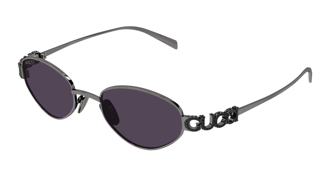 Sonnenbrillen gucci gg1935s 002 plateado geometric femenino größe 47mm - Hauptansicht