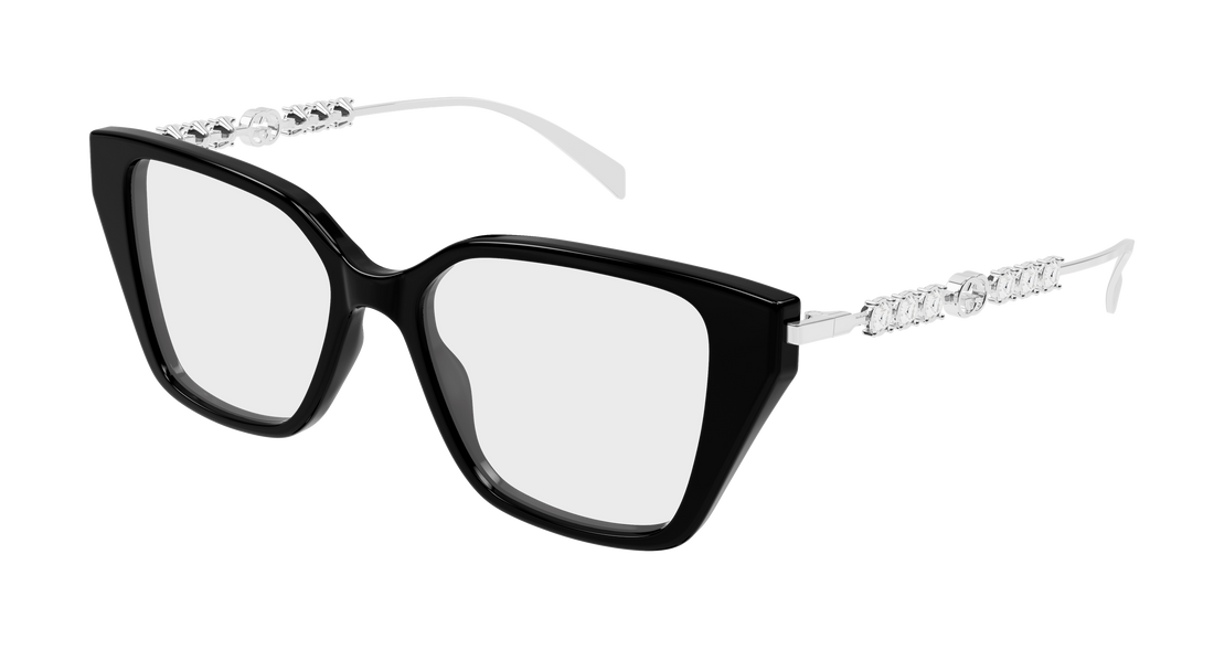 Brillen gucci gg1969o 002 negro cat eye femenino größe 51mm - Hauptansicht