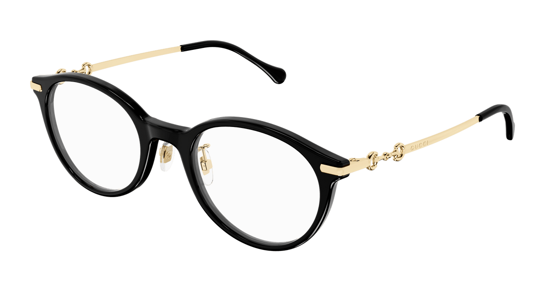 Occhiali da vista gucci gg1904oj 001 negro round femenino taglia 50mm - Vista principale