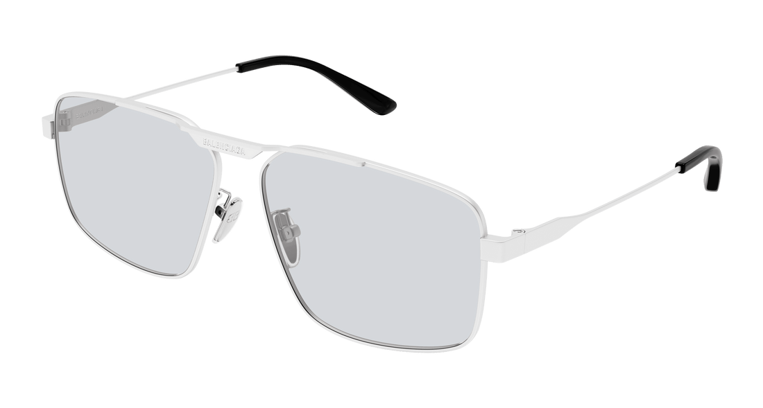 Occhiali da sole balenciaga bb0418sk 004 plateado pilot masculino taglia 62mm - Vista principale