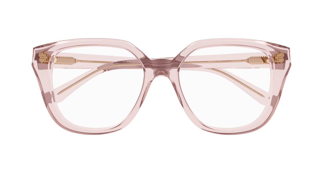 Brillen chloé ch0293o 003 rosa square femenino größe 53mm - Detailansicht