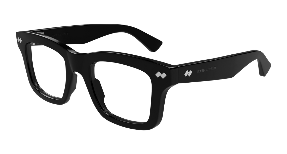Occhiali da vista bottega veneta bv1353o 005 negro square femenino taglia 51mm - Vista principale