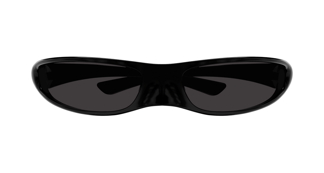 Occhiali da sole balenciaga bb0383s 001 negro round unisex taglia 76mm - Vista dettagliata