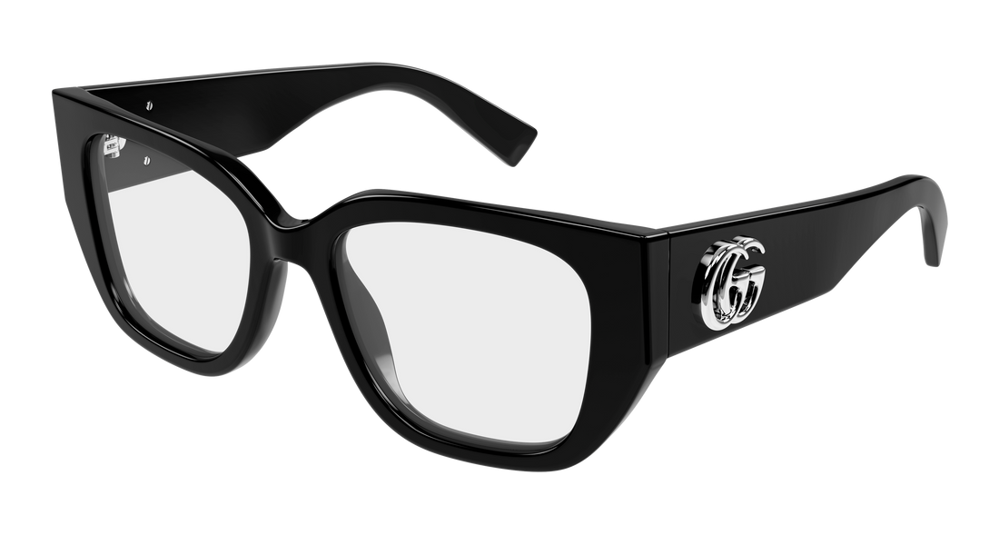 Brillen gucci gg1952o 001 negro butterfly femenino größe 51mm - Hauptansicht