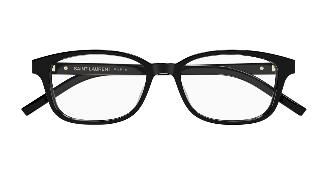 Prescription glasses saint laurent sl m151/j 001 negro square femenino size 52mm - Detailed view