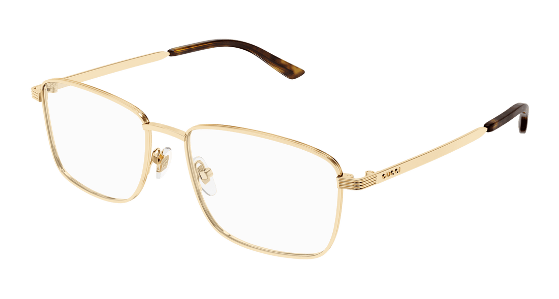 Occhiali da vista gucci gg1882o 002 dorado square masculino taglia 54mm - Vista principale