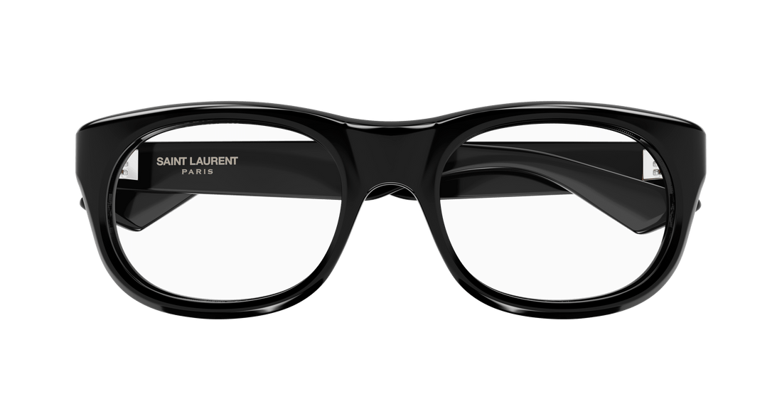 Prescription glasses saint laurent sl 815 romy opt 003 negro rectangular / squared femenino size 56mm - Detailed view