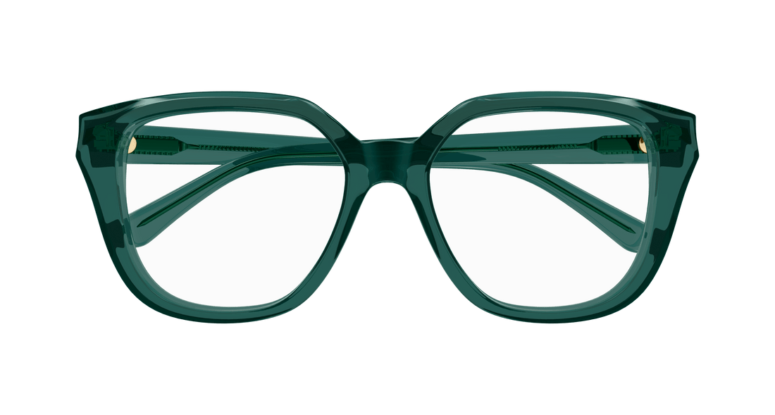 Brillen chloé ch0293o 005 verde square femenino größe 53mm - Detailansicht