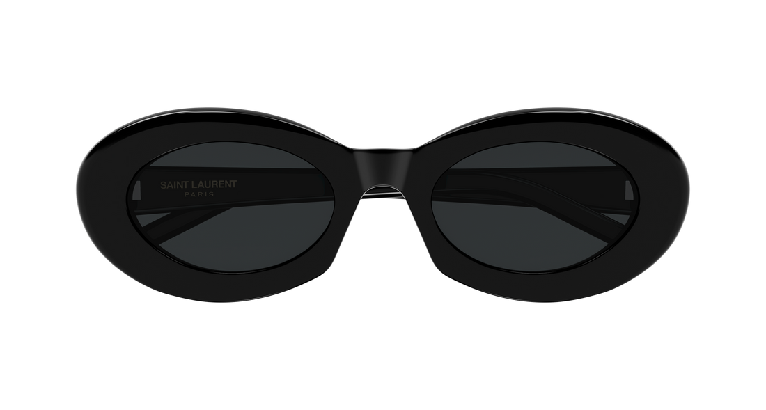 Solbriller saint laurent sl 594 008 negro round/oval/panthos femenino størrelse 52mm - Detaljeret visning