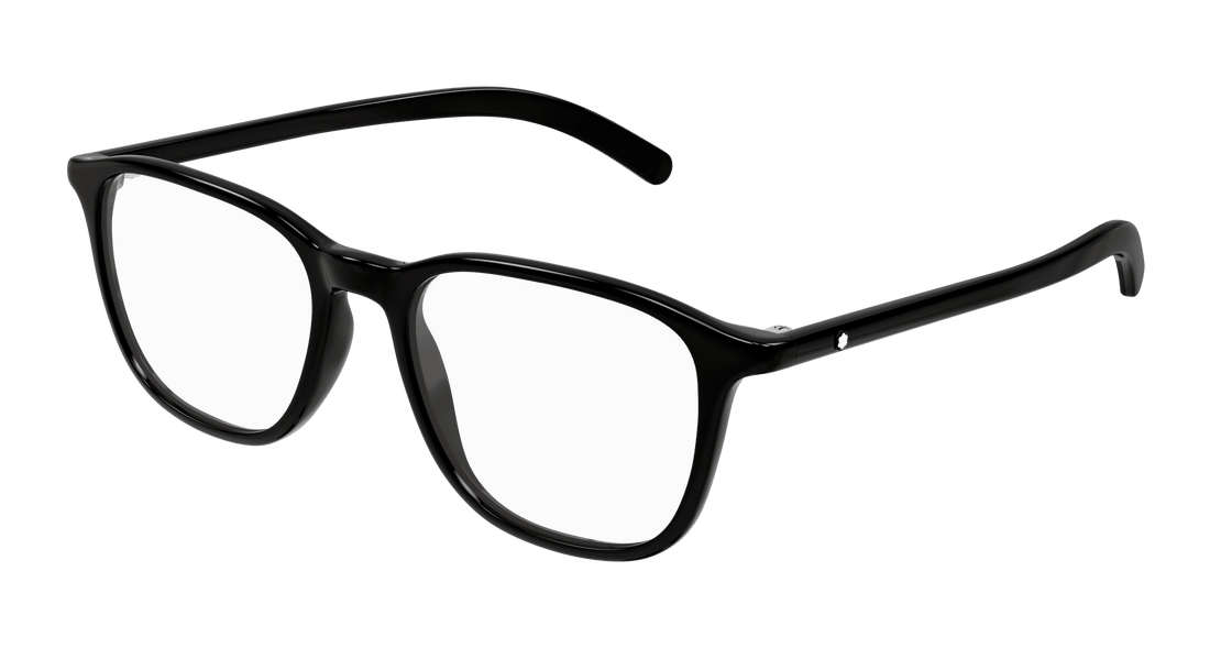 Brillen montblanc mb0386o 001 negro square masculino größe 52mm - Hauptansicht