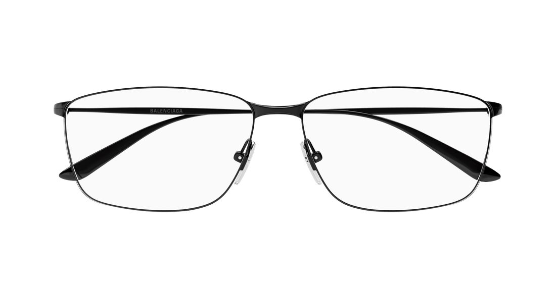 Brillen balenciaga bb0415o 001 negro square masculino größe 60mm - Detailansicht
