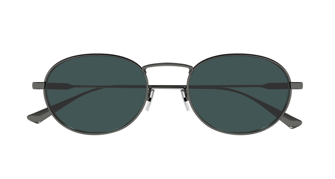 Occhiali da sole saint laurent sl 799 004 rutenio round masculino taglia 52mm - Vista dettagliata