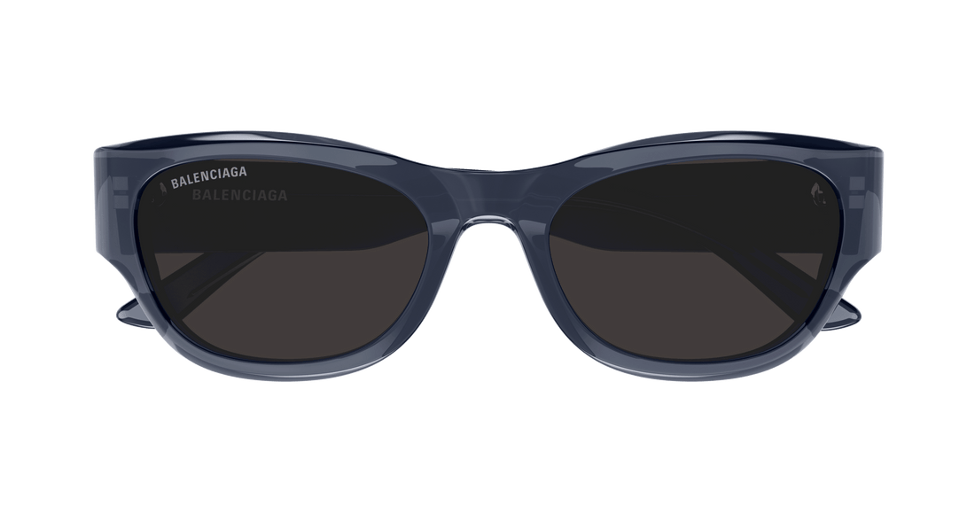 Occhiali da sole balenciaga bb0389sk 003 gris square femenino taglia 55mm - Vista dettagliata