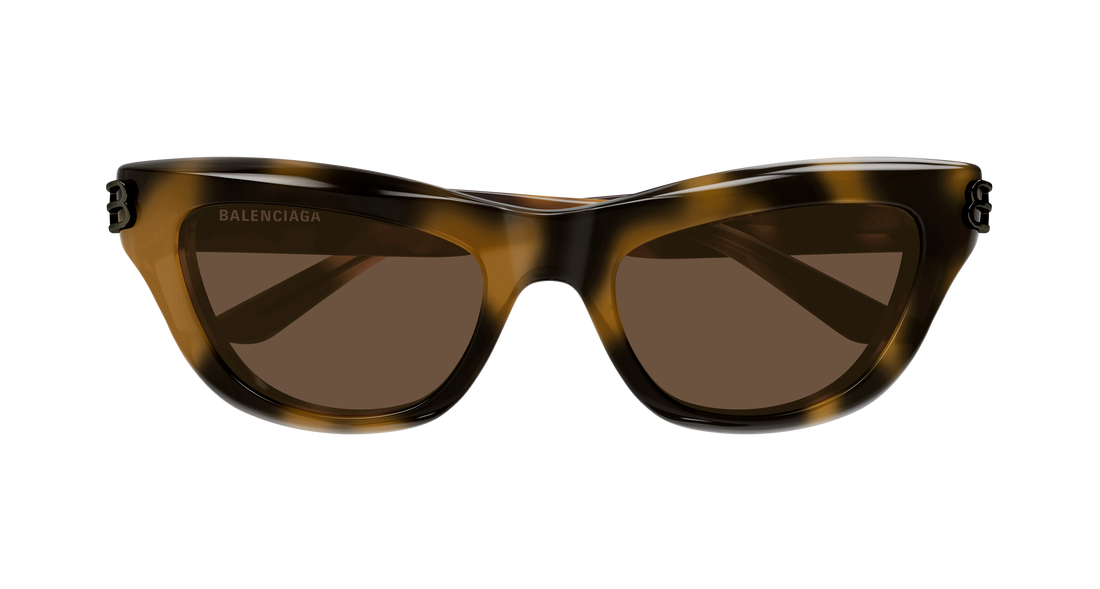 Sunglasses balenciaga bb0430s 006 havana cat eye femenino size 54mm - Detailed view