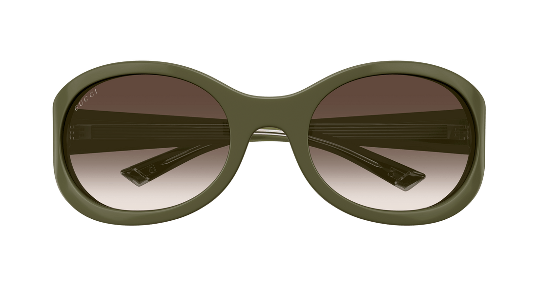 Sonnenbrillen gucci gg2012s 010 verde round femenino größe 62mm - Detailansicht