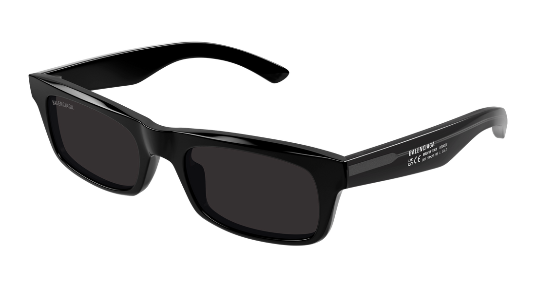 Occhiali da sole balenciaga bb0422s 001 negro rectangular / squared masculino taglia 54mm - Vista principale