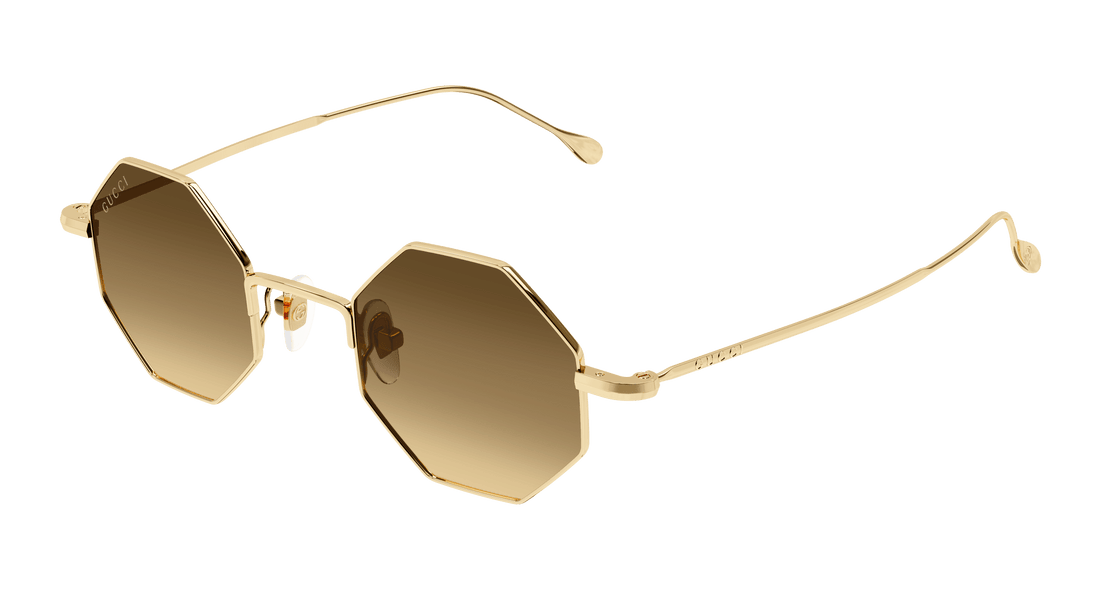 Sonnenbrillen gucci gg1814s 002 dorado geometric unisex größe 41mm - Hauptansicht