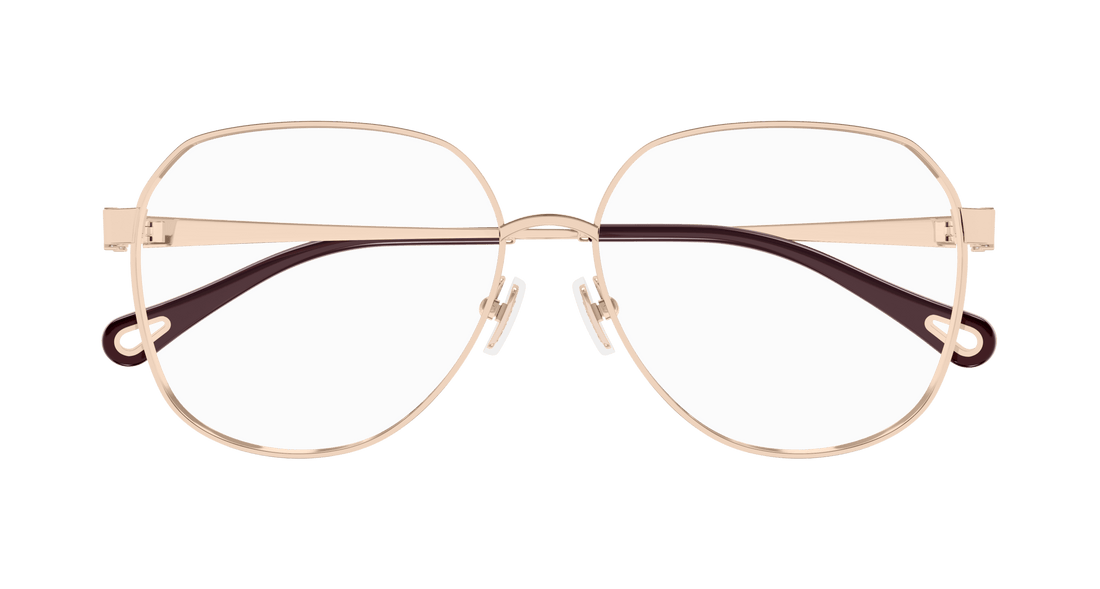 Brillen chloé ch0307o 003 dorado round femenino größe 58mm - Detailansicht