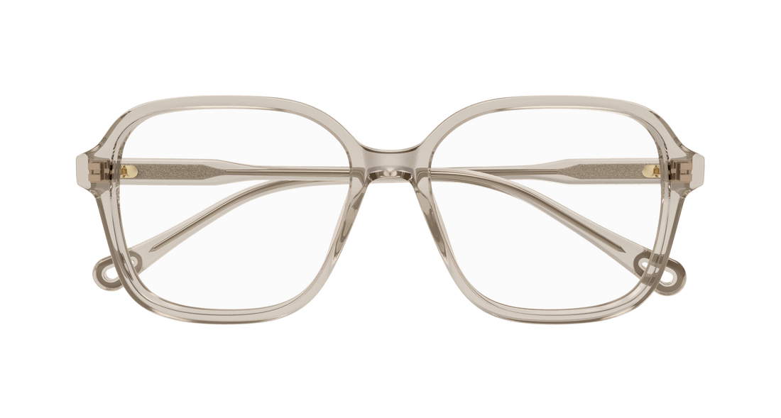 Brillen chloé ch0317oa 002 beige square femenino größe 54mm - Detailansicht