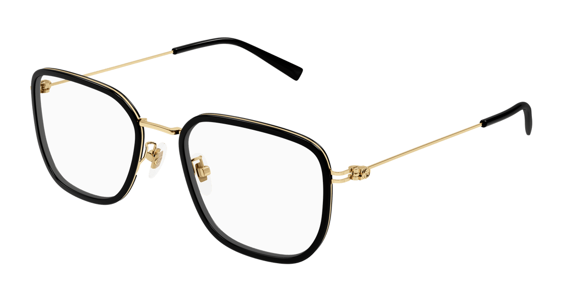 Brillen gucci gg1852oa 001 negro square unisex größe 53mm - Hauptansicht