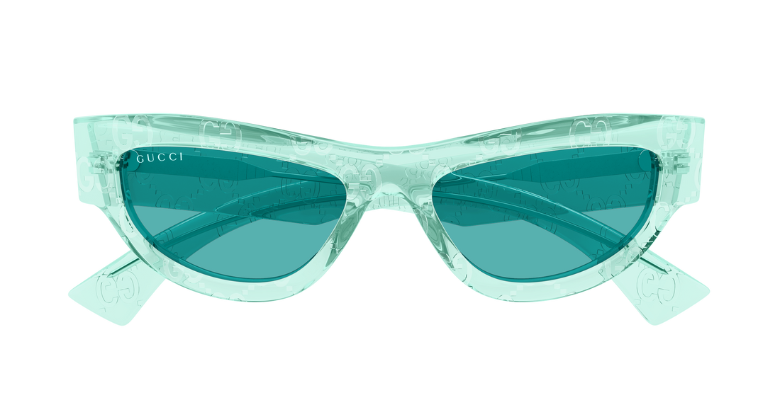 Sonnenbrillen gucci gg1834s 012 verde cat eye femenino größe 53mm - Detailansicht