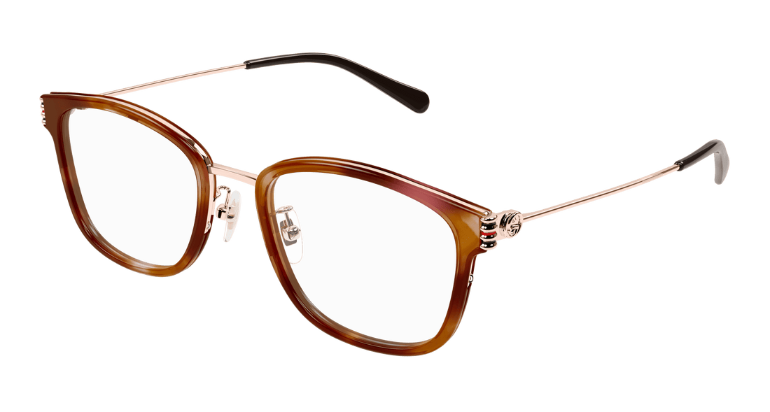 Brillen gucci gg1886oa 004 havana round femenino größe 53mm - Hauptansicht