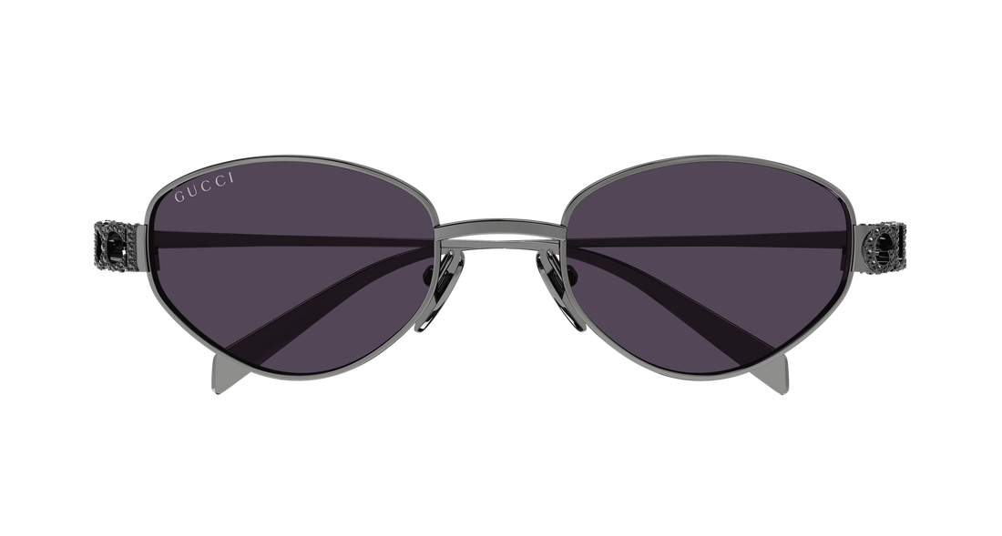 Sonnenbrillen gucci gg1935s 002 plateado geometric femenino größe 47mm - Detailansicht
