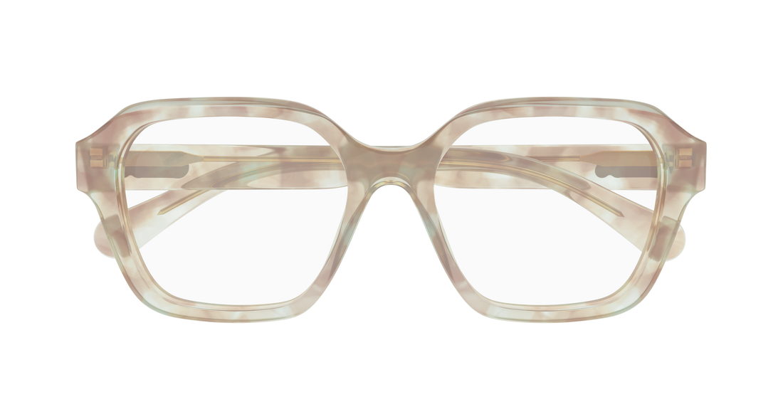 Occhiali da vista chloé ch0272o 007 havana rectangular / squared femenino taglia 53mm - Vista dettagliata