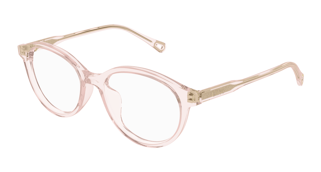 Brillen chloé ch0316oa 004 rosa round femenino größe 52mm - Hauptansicht