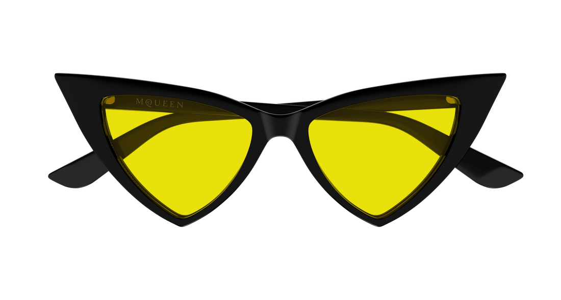 Sunglasses alexander mcqueen am0518s 001 negro cat eye femenino size 52mm - Detailed view