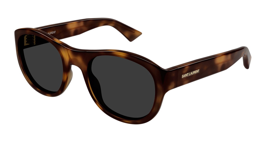 Occhiali da sole saint laurent sl 798 maxime 003 havana round unisex taglia 54mm - Vista principale