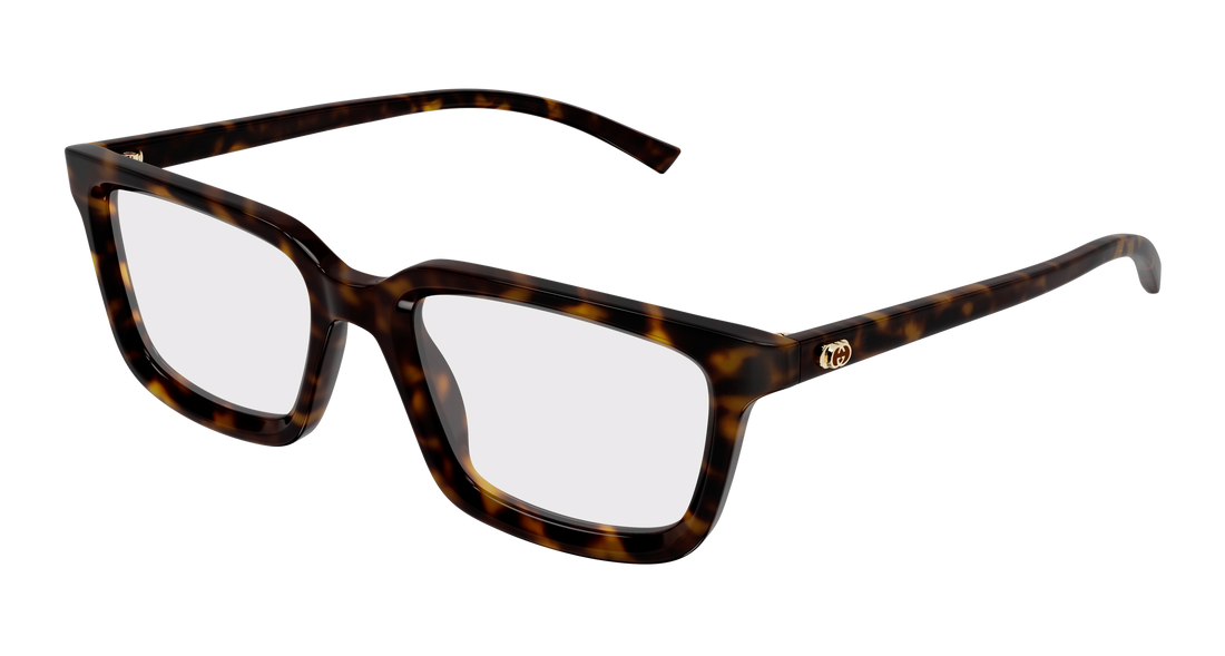 Occhiali da vista gucci gg1947o 006 havana rectangular / squared masculino taglia 53mm - Vista principale