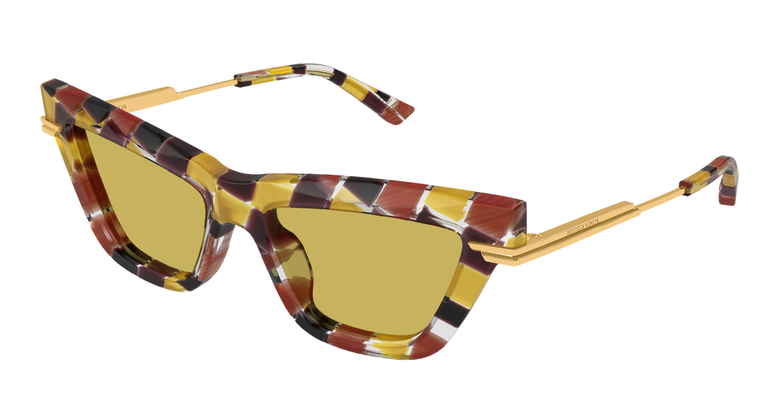 Occhiali da sole bottega veneta bv1241s 005 multicolor cat eye femenino taglia 54mm - Vista principale